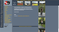 Desktop Screenshot of neunkircher-sportverband.de